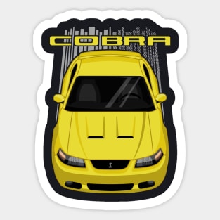 Mustang Cobra Terminator 2003 to 2004 - Yellow Sticker